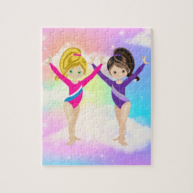 PUZZLE GIMNASTICA DE GIMNASIA DE RAINBOW (Vertical)