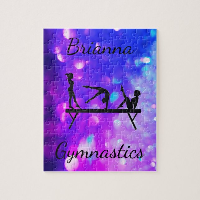 PUZZLE GIMNASTICA PERSONALIZADA GRADIENTE AZUL PURPLE (Vertical)