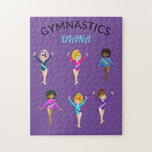 PUZZLE GIMNASTICS 6 GIMNASIO PUNTO PERSONALIZADO (Vertical)