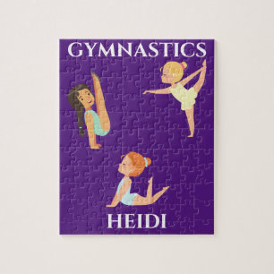 Puzzle GIMNASTICS chica personalizada puzzle.