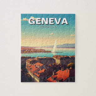 Puzzle Ginebra Suiza Viajes