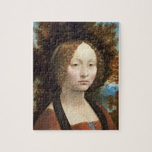 Puzzle Ginevra de' Benci, C. 1474 - 78