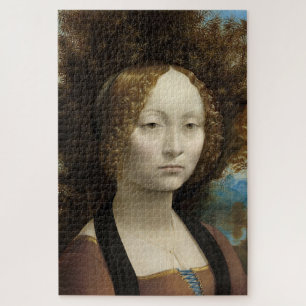 Puzzle Ginevra de' Benci de Leonardo da Vinci c.1474-1478