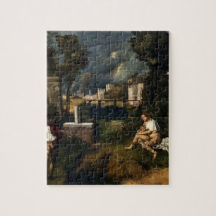 Puzzle Giorgione- la tempestad
