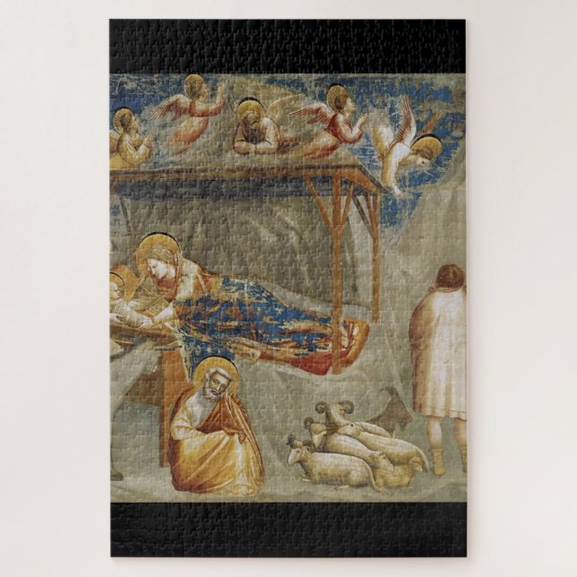 Puzzle Giotto di Bondone El Nacimiento Colección de Bella (Vertical)