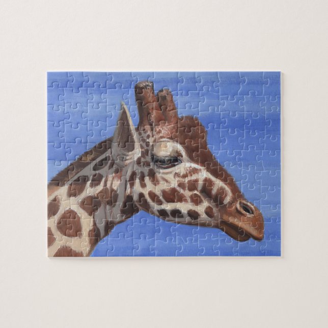 Puzzle Girafa Pensiva (Horizontal)