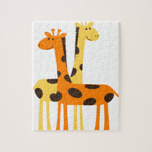 Puzzle giraffe africa safari fauna silvestre
