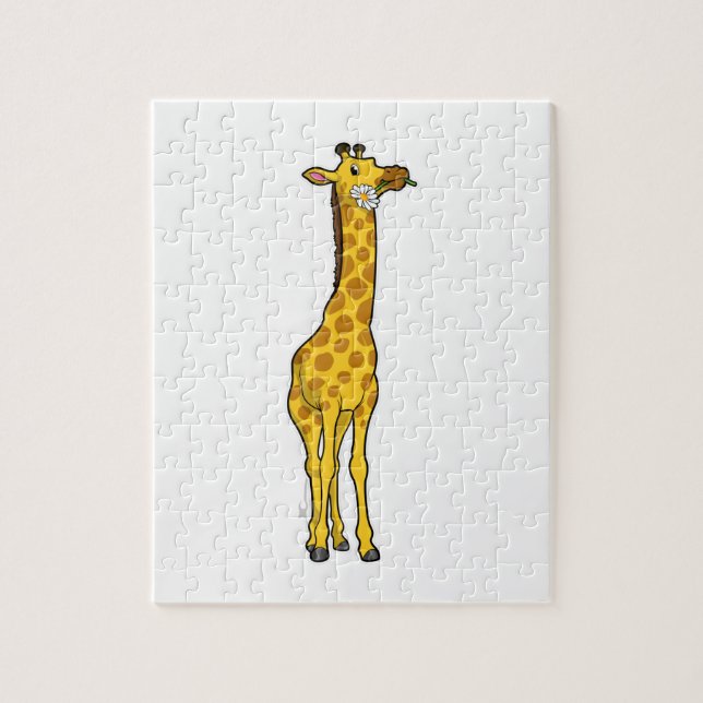 Puzzle Giraffe con Daisy (Vertical)