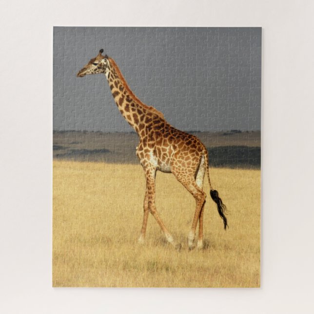 Puzzle Giraffe de cuerpo completo Africa Animales african (Vertical)