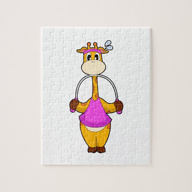 Puzzle Giraffe Fitness Rope (Vertical)