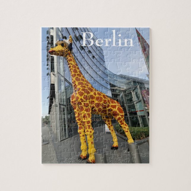 Puzzle Giraffe gigante (Vertical)