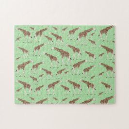 Puzzle Giraffe Jungle Safari Animal