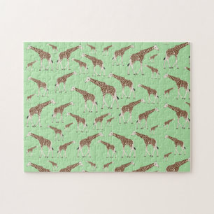 Puzzle Giraffe Jungle Safari Animal