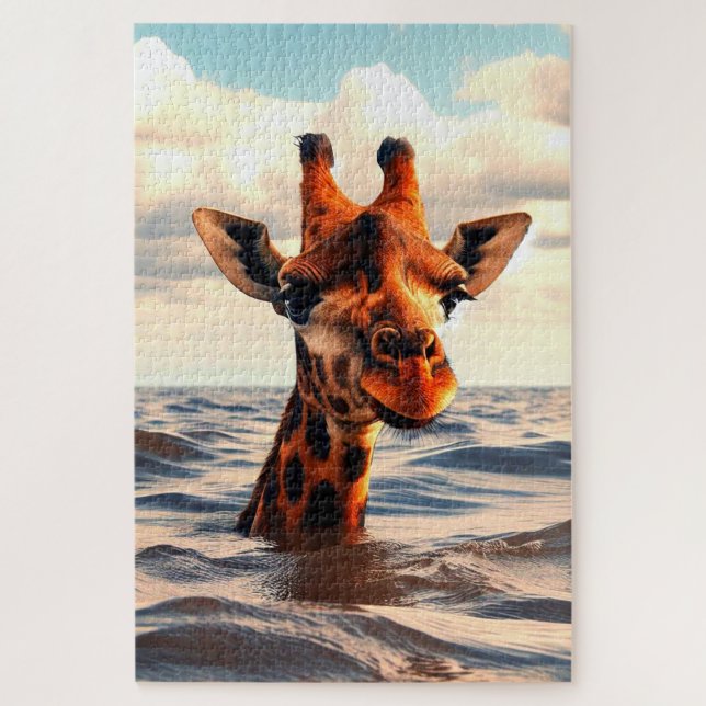 Puzzle Giraffe perdido (Vertical)