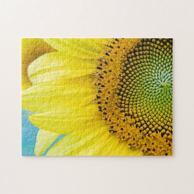 Puzzle Girasol brillante (Horizontal)