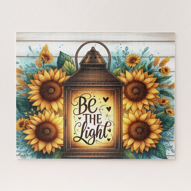 Puzzle Girasol Cristiano Inspirador (Horizontal)