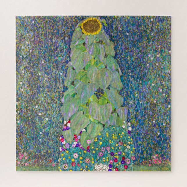 Puzzle Girasol | Gustav Klimt | (Vertical)