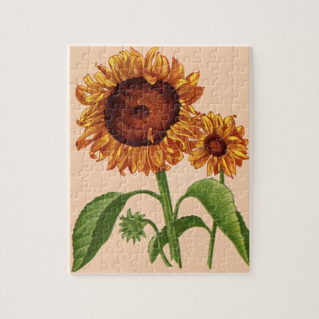 Puzzle girasoles (Vertical)