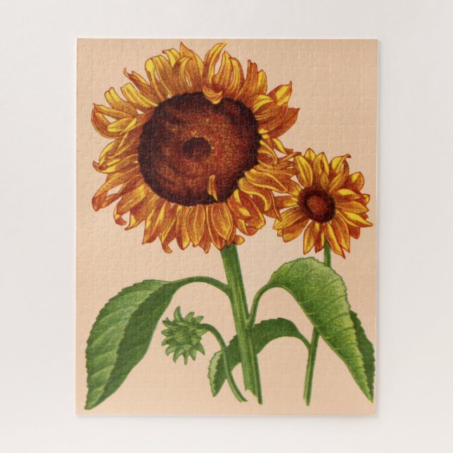 Puzzle girasoles (Vertical)