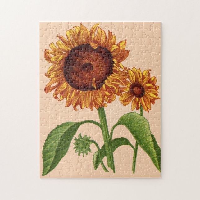 Puzzle girasoles (Vertical)