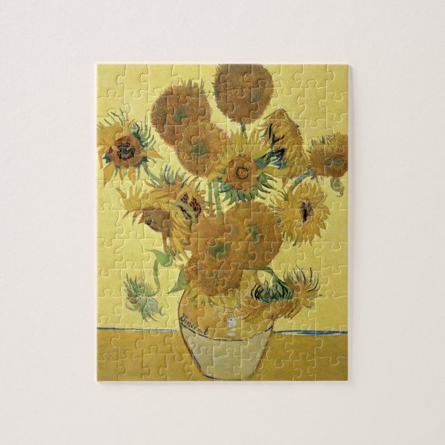 Puzzle Girasoles de Vincent van Gogh el |, 1888 (Vertical)