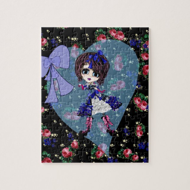 Puzzle Girly Gifts Harajuku estilo Chica (Vertical)