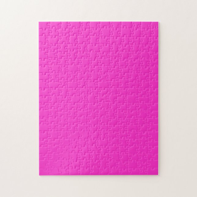 Puzzle Girly Hot Pink (Vertical)