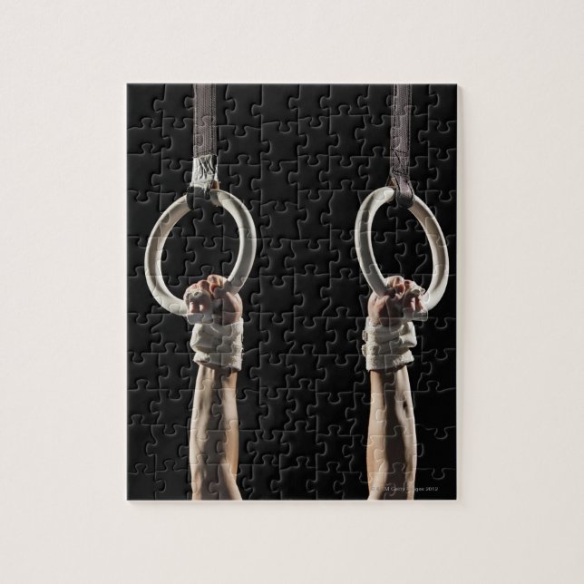 Puzzle Giro de gimnasta de los anillos 2 (Vertical)