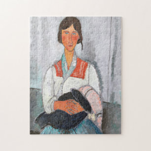 Puzzle Gitana con bebé, Modigliani
