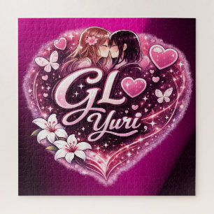 Puzzle GL Yuri Diseño Estético de Anime Girls’ Love