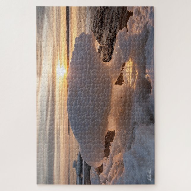 Puzzle glace en forme d'ours (Vertical)