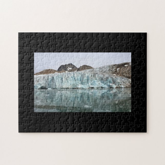 Puzzle Glaciar appusiajik en derretimiento en Groenlandia (Horizontal)