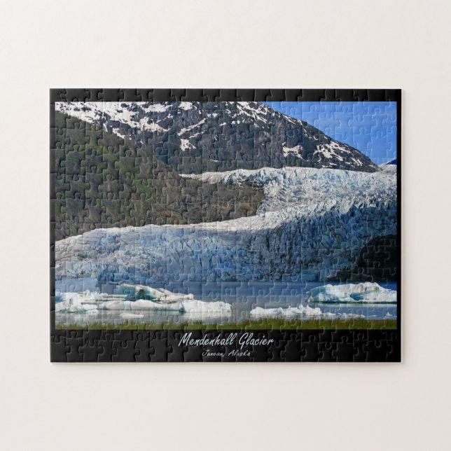 Puzzle Glaciar de Mendenhall/Juneau Alaska (Horizontal)
