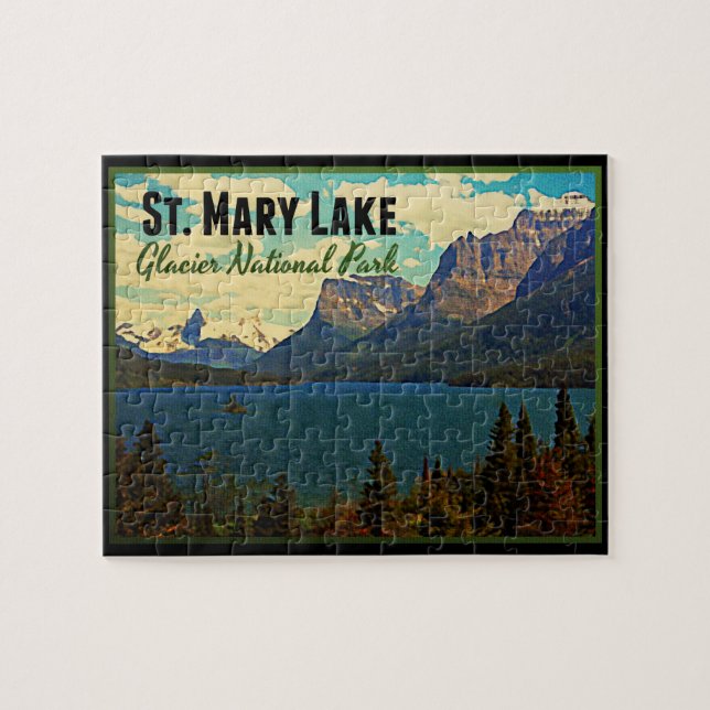 Puzzle Glaciar St. Mary Lake (Horizontal)