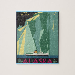 Puzzle "Glaciar Taku,' Greenwood, 1910-1959"