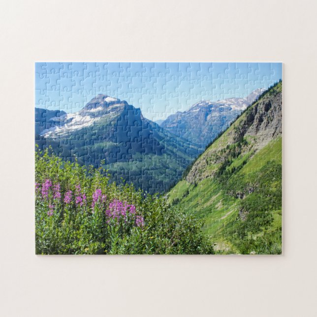 Puzzle Glacier Park flowers (Horizontal)
