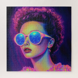 Puzzle Glamour Neon Galaxy