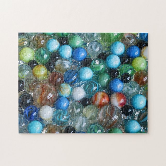 Puzzle Glass Marbles (Horizontal)