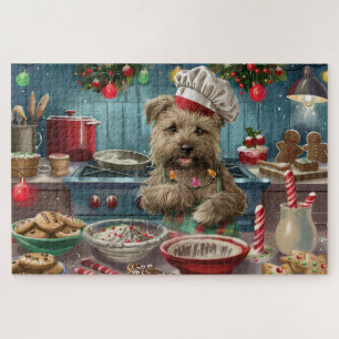 Puzzle Glen de Imaal Terrier Hornear en Festividades: Fes