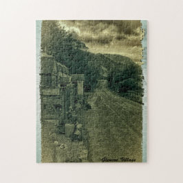 Puzzle Glencoe Village, Glencoe, Lochaber, Escocia