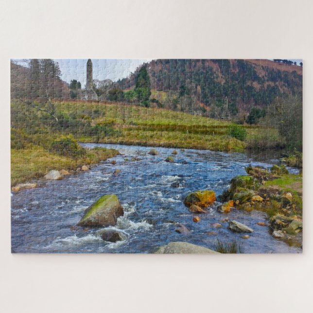 Puzzle Glendalough Irlanda. (Horizontal)