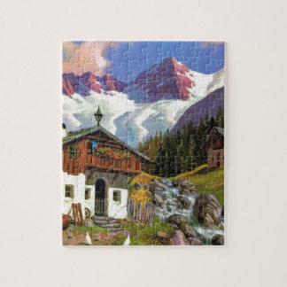 Puzzle Gletcherwelt, Suiza