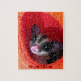 Puzzle Glider de azúcar en la cama Naranja colgando