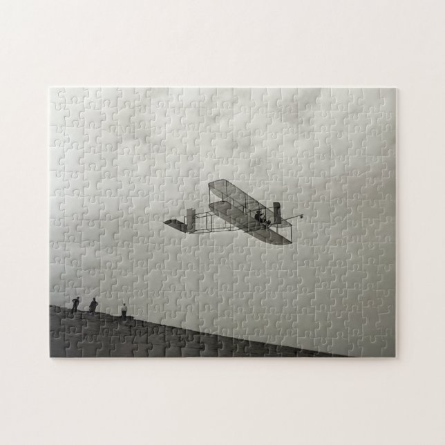 Puzzle Glider Test Flight Aviation Wright Brothers (Horizontal)