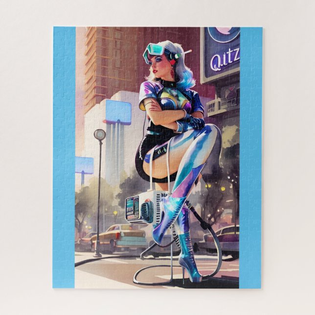 Puzzle Glitz, Qitz y Glamour Ken Gage Art (Vertical)