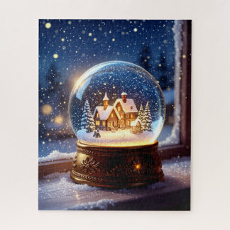 Puzzle Globe Wonderland de nieve
