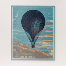 Puzzle Globo aerostático vintage cielo Le Balloon Pichot