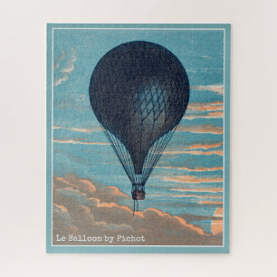Puzzle Globo aerostático vintage cielo Le Balloon Pichot