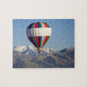 Puzzle Globo de aire caliente, cerca de Methven, Canterbu