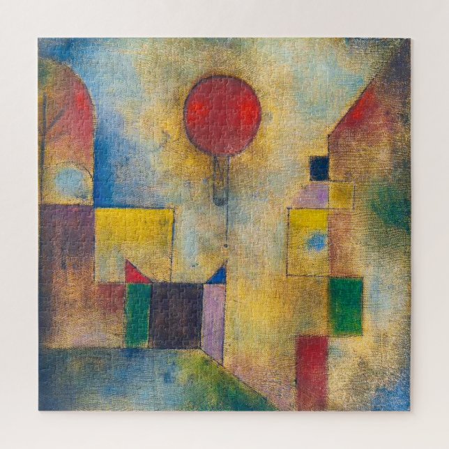 Puzzle Globo Rojo | Paul Klee | (Vertical)